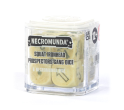 Squat Ironhead Prospectors Gang Dice Set