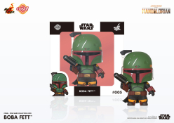 Star Wars: The Mandalorian Cosbi Mini Figure Boba Fett Black 8 cm