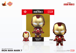 Iron Man 3 Cosbi Mini Figure Iron Man Mark 7 8 cm