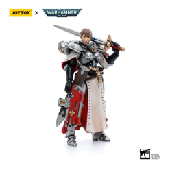 Warhammer 40k Action Figure 1/18 Adepta Sororitas Battle Sisters Order of the Argent Shroud Sister Superior Evinka 11 cm