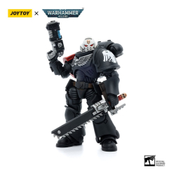 Warhammer 40k Action Figure 1/18 Raven Guard Intercessors Sergeant Ashan 12 cm