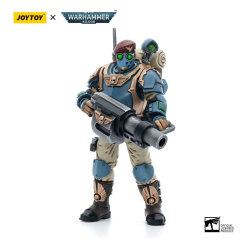 Warhammer 40k Action Figure 1/18 Astra Militarum Tempestus Scions Command Squad 55th Kappic Eagles Grenadier 12 cm