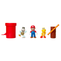 World of Nintendo Super Mario Diorama Set Dungeon
