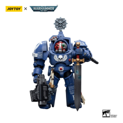 Warhammer 40k Action Figure 1/18 Ultramarines Terminators Sergeant Terconon 12 cm