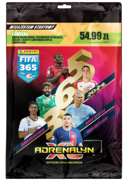 FIFA 365 ADRENALYN 2024 Zestaw Album + Karty