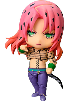 Medicos JoJo's Bizarre Adventure Diavolo Nendoroid Figure - Golden Wind Anime Collectible With Multiple Face Plates