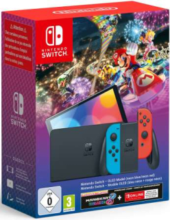 Konsola Nintendo Switch OLED +Mario Kart +3M NSO Nintendo