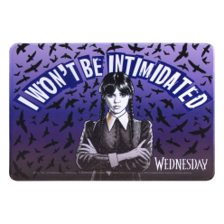 Wednesday Mousepad I won´t be Intimidated 35 x 35 cm