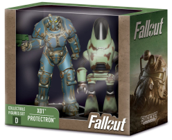 Fallout Mini Figurki 2-Pak D X01 and Protectron 7 cm