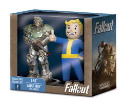 Fallout Mini Figurki 2-Pak F Raider and Vault Boy (Strong) 7 cm