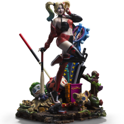 DC Comics - Harley Quinn Deluxe - Gotham City Sirens Statue Art Scale 1/10 22 cm