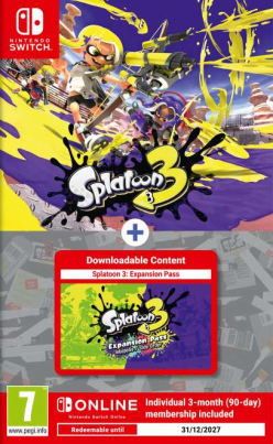 Splatoon 3 + Season Pass + NSO 3-month