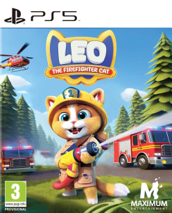 Leo the Firefighter Cat