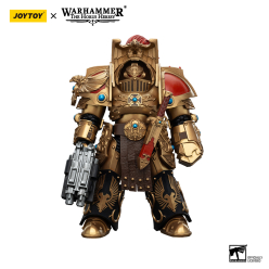 Warhammer The Horus Heresy Action Figure 1/18 Legio Custodes Aquilon Terminator Squad Aquilon with Lastrum Storm Bolter 14 cm