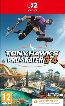 Tony Hawk’s Pro Skater 3 + 4 (kod w pudełku)