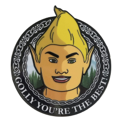 The Elder Scrolls IV Oblivion Pin Badge Adoring Fan