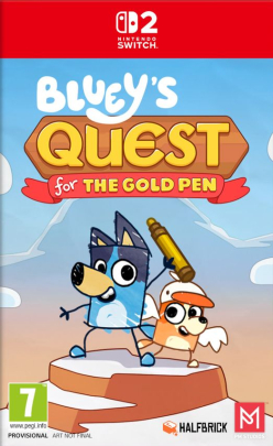 Bluey's Quests for the Gold Pen