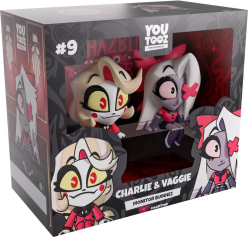 Hazbin Hotel Figurka Vinyl Charlie & Vaggie Monitor Buddiez nr 9