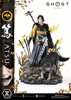 Ghost of Yotei Real Elite Masterline Statua 1/4 Atsu 59 cm