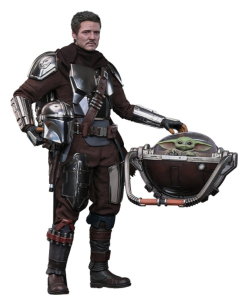 Star Wars: The Mandalorian & Grogu Movie Masterpiece 1/6 The Mandalorian and Grogu (Deluxe Version) 31 cm