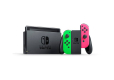 Komplet kontrolerów Joy-Con Prawy Lewy Neon Green Pink