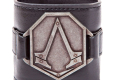 Assassins Creed Wristband with Metal Logo Patch