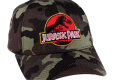 Jurassic Park Baseball Czapka Camouflage Logo