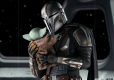 Star Wars The Mandalorian 1/10 Mandalorian and Grogu 22 cm