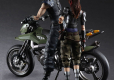 Final Fantasy VII Remake Play Arts Kai Jessie, Cloud & Bike