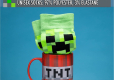 Zestaw prezentowy Minecraft kubek plus skarpetki