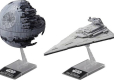 MODEL STAR WARS 1/14500 DEATH STAR II + IMPERIAL STAR DESTROYER