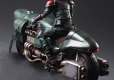 Final Fantasy VII Remake Play Arts Kai Shinra Elite Security Officer & Bike