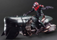 Final Fantasy VII Remake Play Arts Kai Shinra Elite Security Officer & Bike