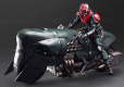 Final Fantasy VII Remake Play Arts Kai Shinra Elite Security Officer & Bike