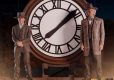 Back to the Future III Deluxe Art Scale Statue 1/10 Marty and Doc at the Clock 30 cm