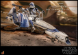 Star Wars The Clone Wars Action Figure 1/6 Heavy Weapons Clone Trooper & BARC Speeder with Sidecar 30 cm