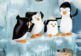 Penguins of Madagascar D-Stage PVC Diorama Skipper, Kowalski, Private & Rico 14 cm