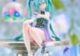 Hatsune Miku Noodle Stopper PVC Statue Miku Flower Fairy Morning Glory 14 cm