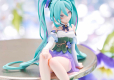 Hatsune Miku Noodle Stopper PVC Statue Miku Flower Fairy Morning Glory 14 cm