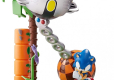 Sonic 30th Anniversary Sonic vs Dr. Eggman Diorama Statue 24cm