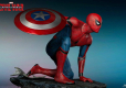 Captain America Civil War 1/4 Statue Spider-Man Captain America Regular Version 40 cm