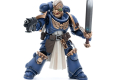 Warhammer 40k Action Figure 1/18 Ultramarines Primaris Company Champion Brother Parnaeus 12 cm
