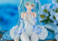 Hatsune Miku Noodle Stopper PVC Statue Miku Flower Fairy Nemophila 15 cm