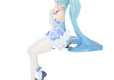 Hatsune Miku Noodle Stopper PVC Statue Miku Flower Fairy Nemophila 15 cm