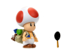The Super Mario Bros. Movie Action Figure Toad 13 cm