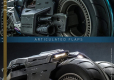 The Flash Movie Masterpiece Action Figure wih Vehicle 1/6 Batman & Batcycle Set 30 cm