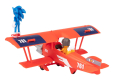 Sonic The Hedgehog Action Figures Sonic The Movie 2 Sonic & Tails in Plane 6 cm