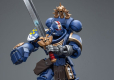 Warhammer 40k Action Figure 1/18 Ultramarines Lieutenant with Power Fist 12 cm