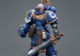 Warhammer 40k Action Figure 1/18 Ultramarines Lieutenant with Power Fist 12 cm