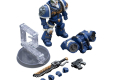 Warhammer 40k Action Figure 1/18 Ultramarines Vanguard Veteran with Chainsword and Bolt Pistol 12 cm